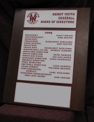 Board of Directors Plaque