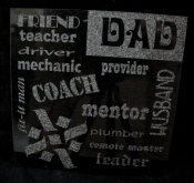 Granite Father's Tile