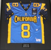 Framed Football Jersey