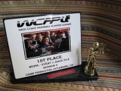 Paint Ball Plaque on Stand
