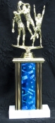 Triple Action Football Trophy